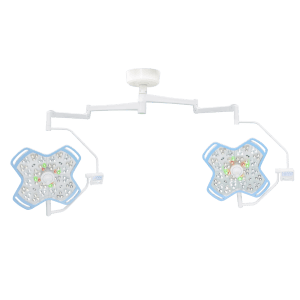 2025020714530833129 YDE700/700 Surgical shadowless lamp (Cross style)