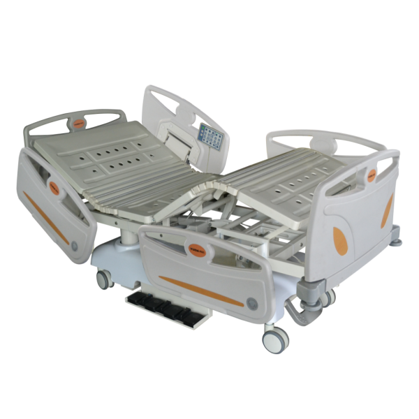 Seven function electric hospital bed