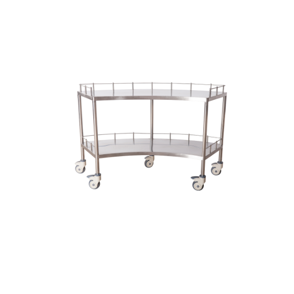 AB14 Stainless Steel Instrument Trolley