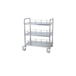 AB15 Stainless Steel Three-Tier Instrument Trolley