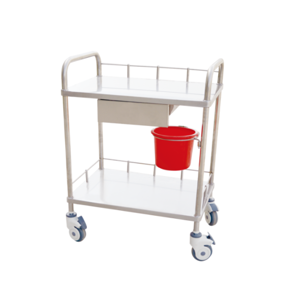 AB16 Stainless Steel Medical Treatment Trolley