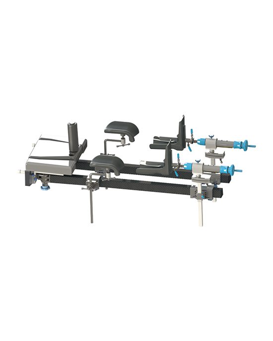 Carbon fiber orthopedic traction frame