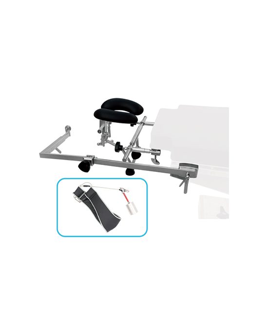 Cervical traction frame